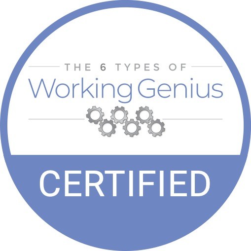 Working Genius certified badge