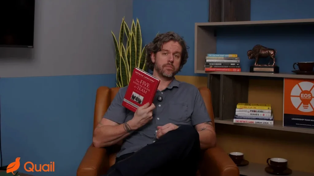 Nathaniel Cooper reviewing The Five Dysfunctions of a Team